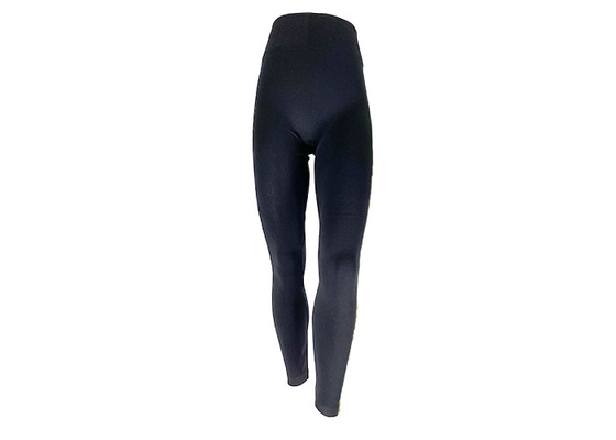 High Waist Golden Side Panel Brushed Leggings Fleece Lined Legging