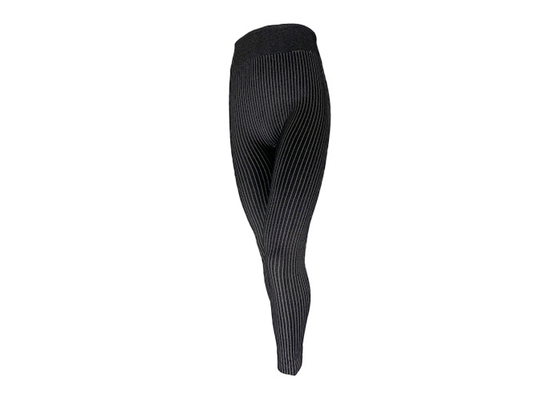 Seamless Women Stripe Leggings Fall Season 320gsm High Waisted Yoga Leggings