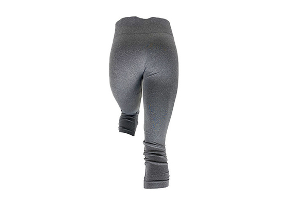 Fitness Spandex 230gsm High Waisted Ladies Gym Leggings Black