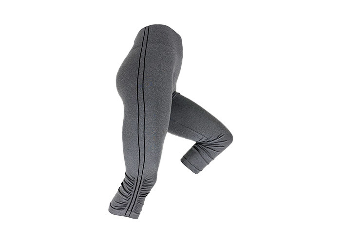 Fitness Spandex 230gsm High Waisted Ladies Gym Leggings Black